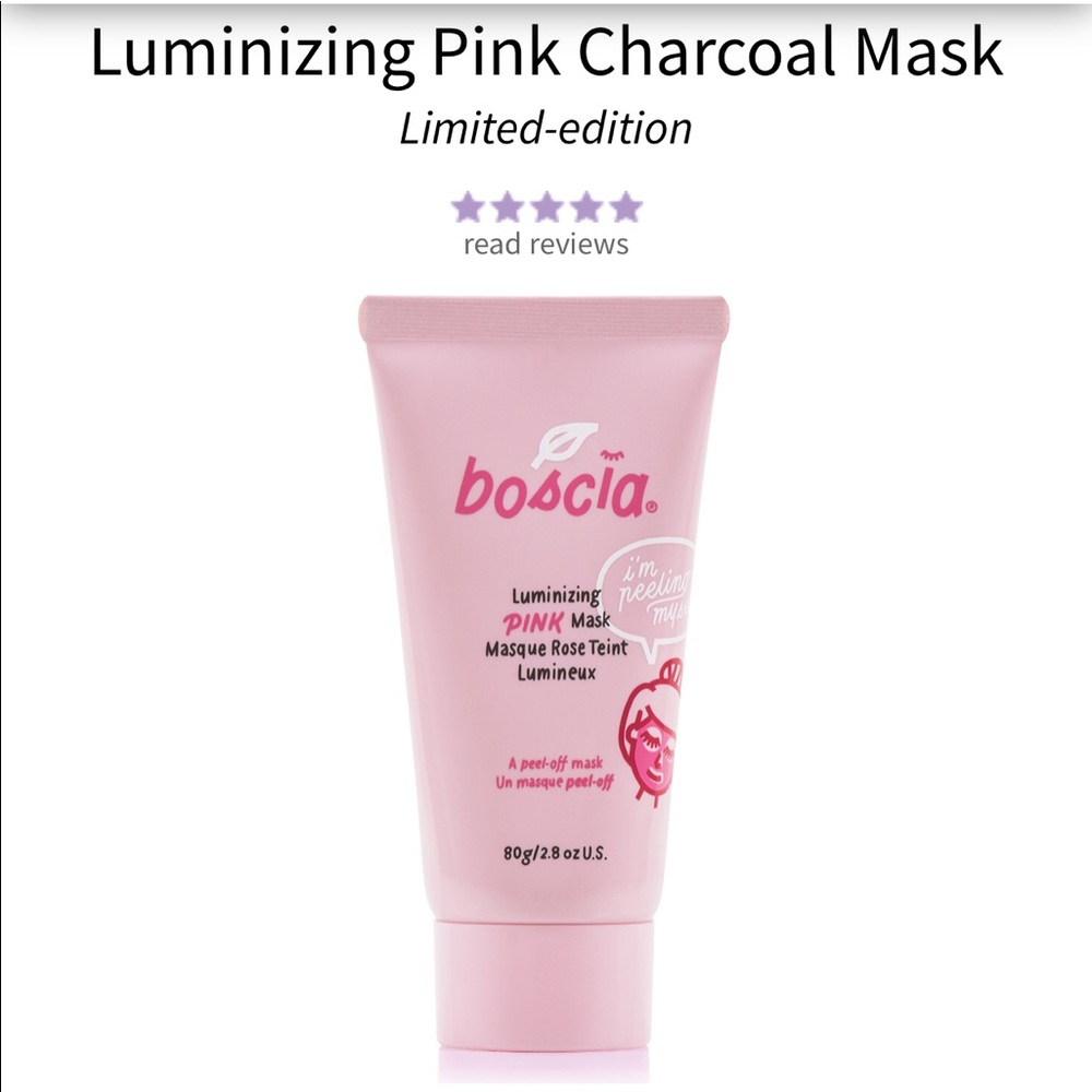 BOSCIA PINK LUMINIZING MASK